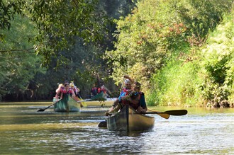 Geführte Kanutouren mit moving water | © movingwater