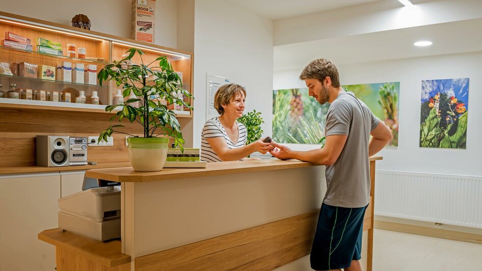 Gesundheitszentrum Aflenz Empfangsbereich