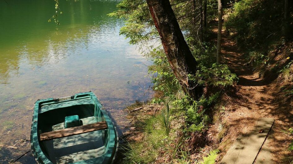 Hirzmann Stausee_Boot | © Clemens Stockner