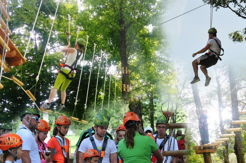 High rope course Oberwölz - Impression #1 | © TVB Oberwölz-Lachtal