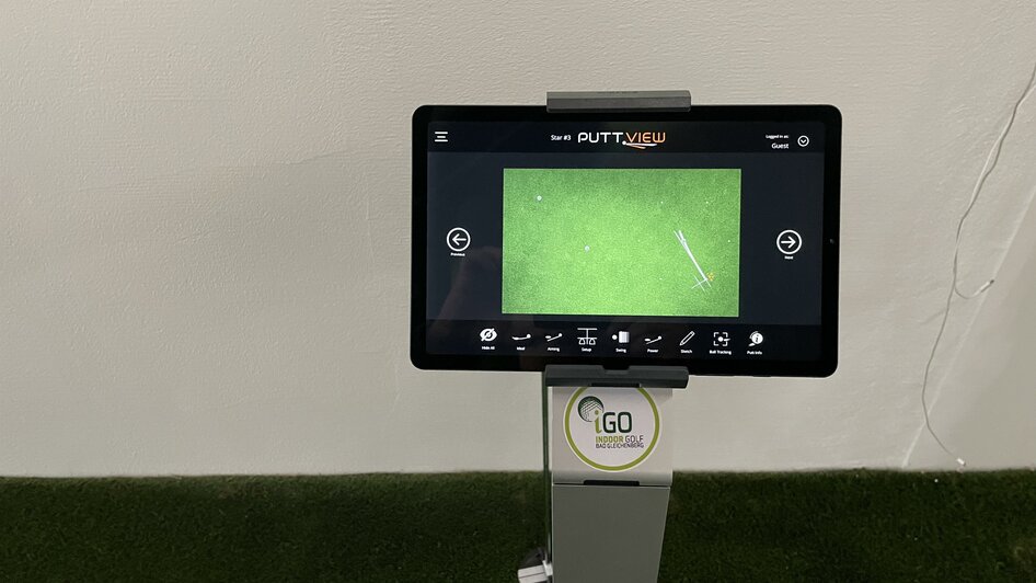 Modernste Technik beim Golfsimulator | © igo Bad Gleichenberg