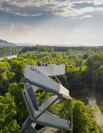 Murturm aus der Nähe