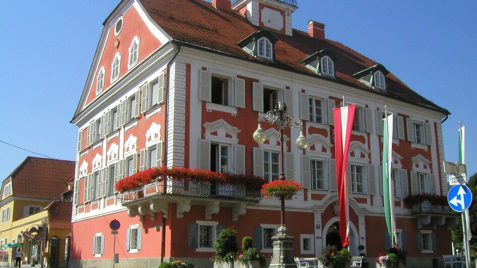 Rathaus von vorne | © Stadtgemeinde Deutschlandsberg