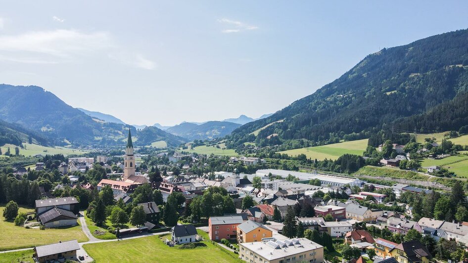 Blick auf die Stadt Rottenmann | © Thomas Sattler