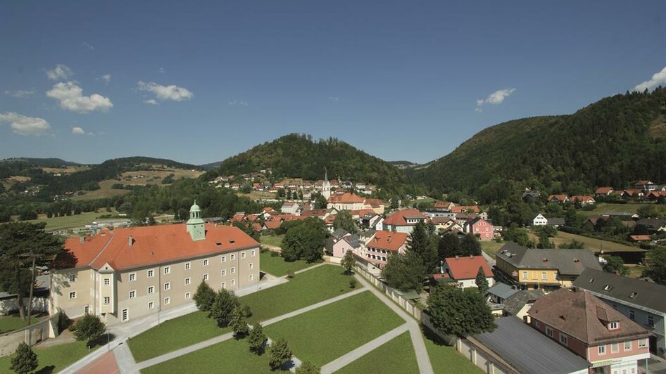 Schloss_Maria_Lankowitz_Lufbild_Panorama | © Gemeinde Maria Lankowitz