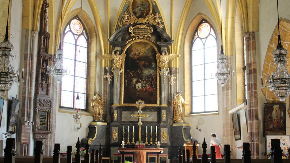 Stadtpfarrkirche, Bad Aussee, Altar | © TVB Ausseerland Salzkammergut - Lechner Viola