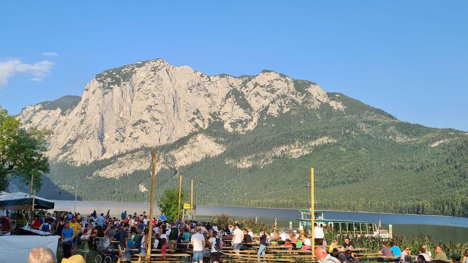 Berge in Flammen, Altaussee, Festgelände | ©  Stephanie Bor