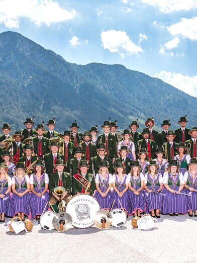 Concert of the town band Bad Aussee, group photo | © Erich Kainzinger | Erich Kainzinger | © Erich Kainzinger