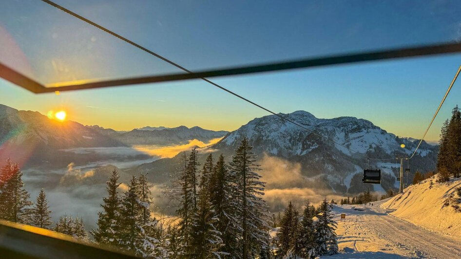 Loser, Altaussee, Panoramabahn Sonnenuntergang | © Theresa Schwaiger_TVB Ausseerland Salzkammergut