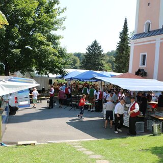 Pfarrfest bei der Pfarrkirche Hatzendorf | © Pfarre Hatzendorf