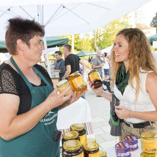 Einkaufen am Vulkanlandmarkt Bad Gleichenberg | © Vulkanlandmarkt