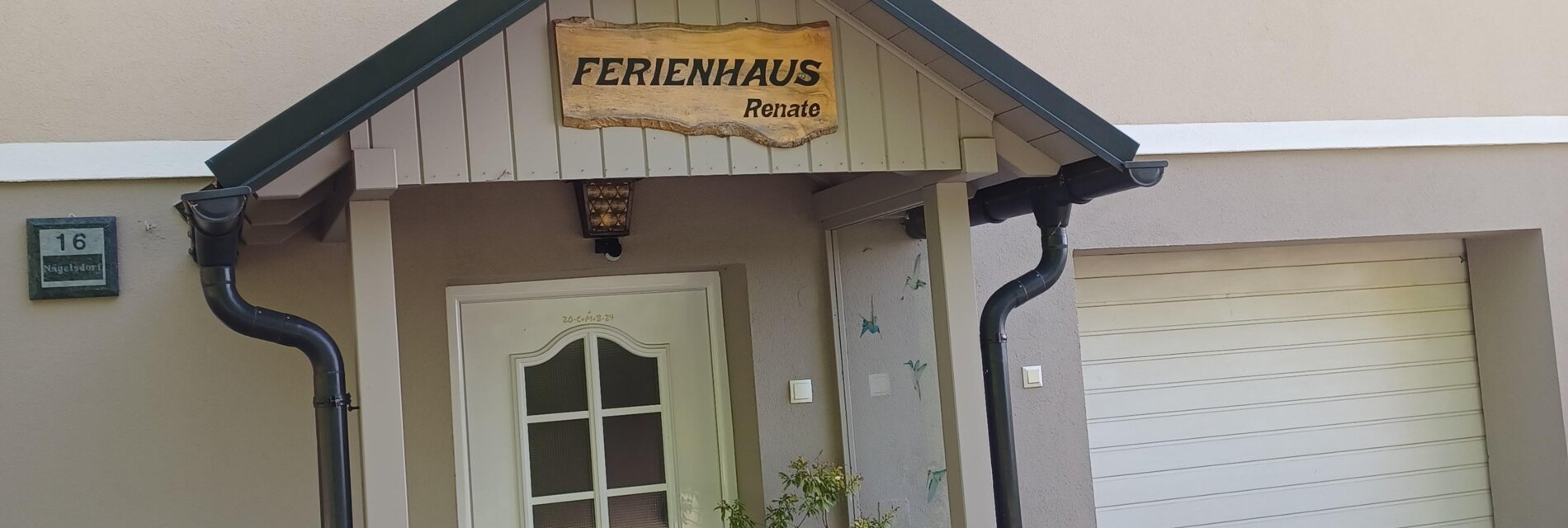 Ferienhaus Eingang