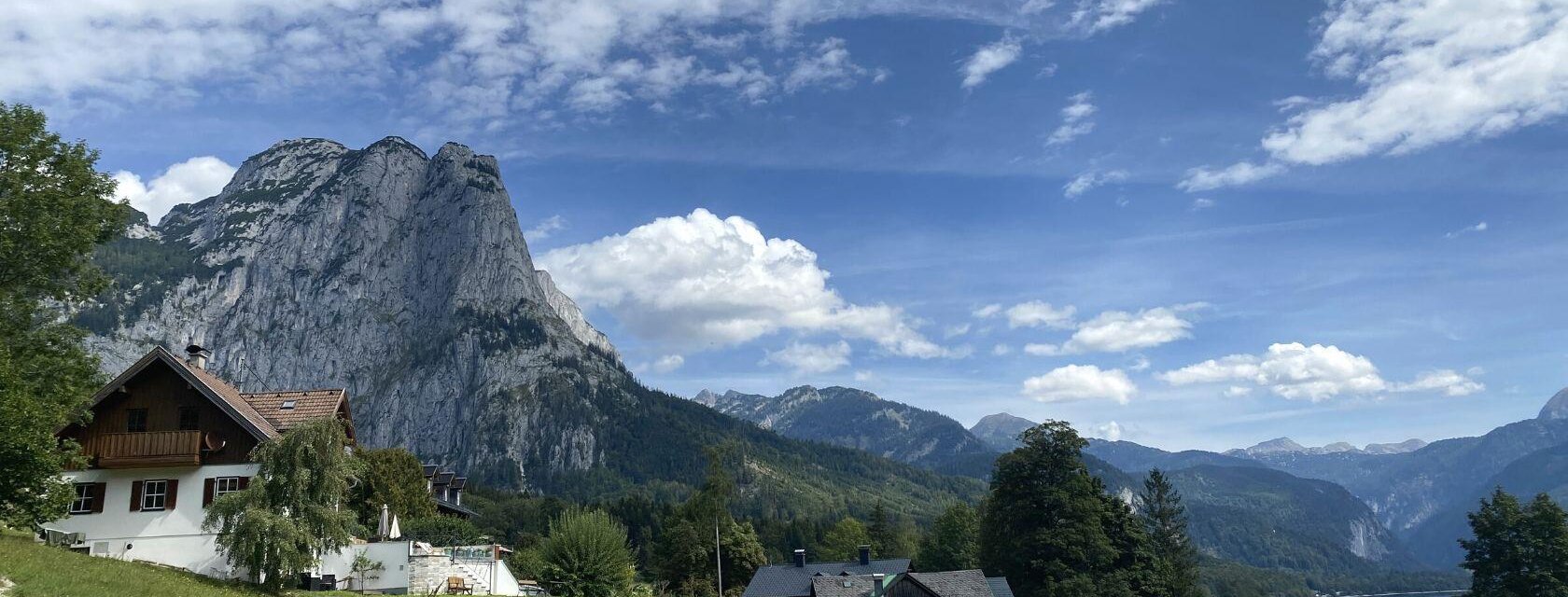 Haus Dorit, Grundlsee, Blick Backenstein und See