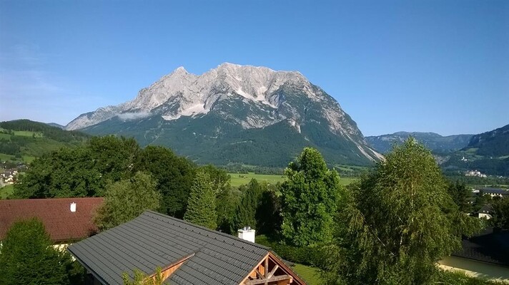Blick vom Balkon gegen Westen