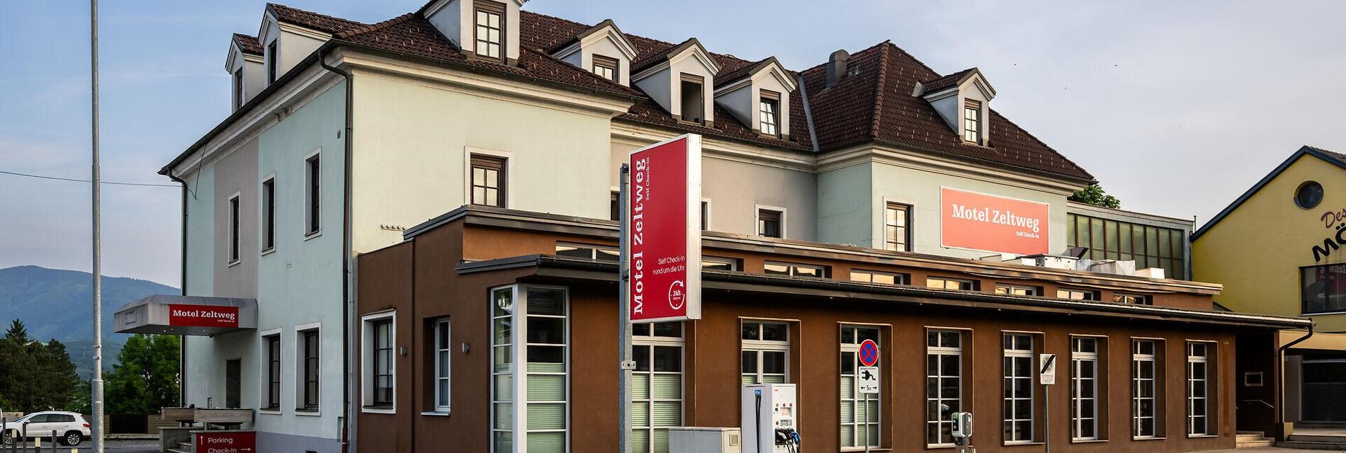 MotelZeltweg-Außenansicht-Murtal-Steiermark1