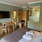 Bild von Seehausdoppelzimmer 30m² mit Balkon zum See