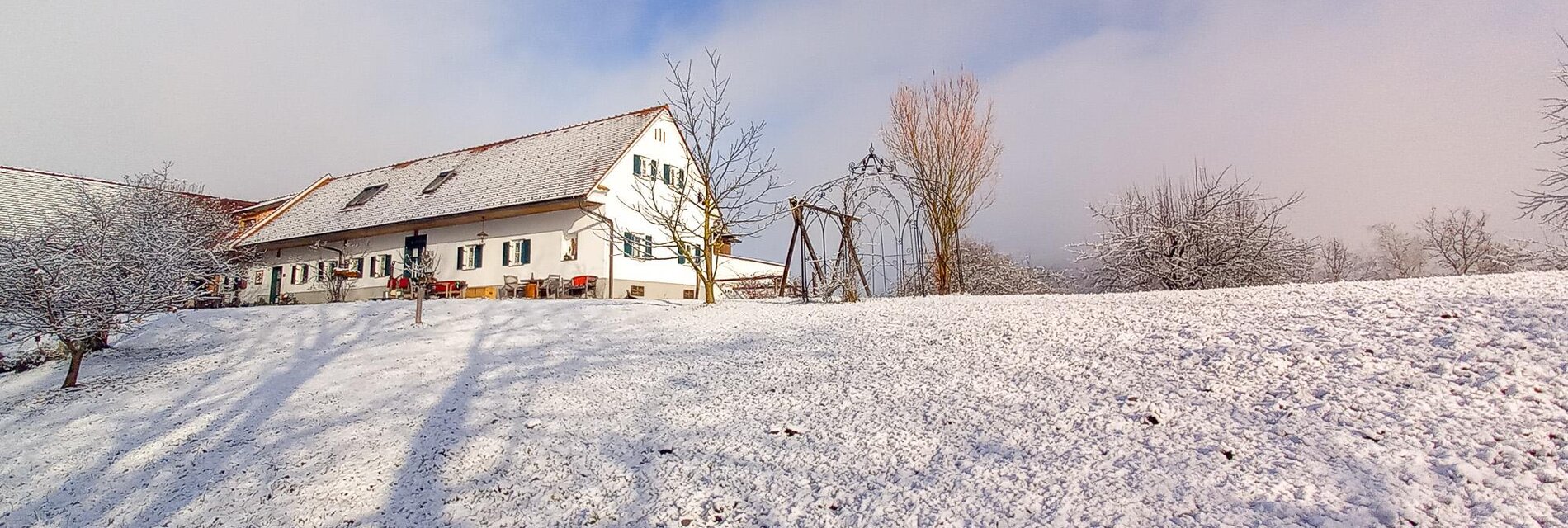 Winterruhe im Sonnenhaus