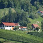 Bild von Doppelzimmer Nr.3, Dusche, WC, Balkon | © Auszeithof Weingut Pronegg | Helmut Pronegg