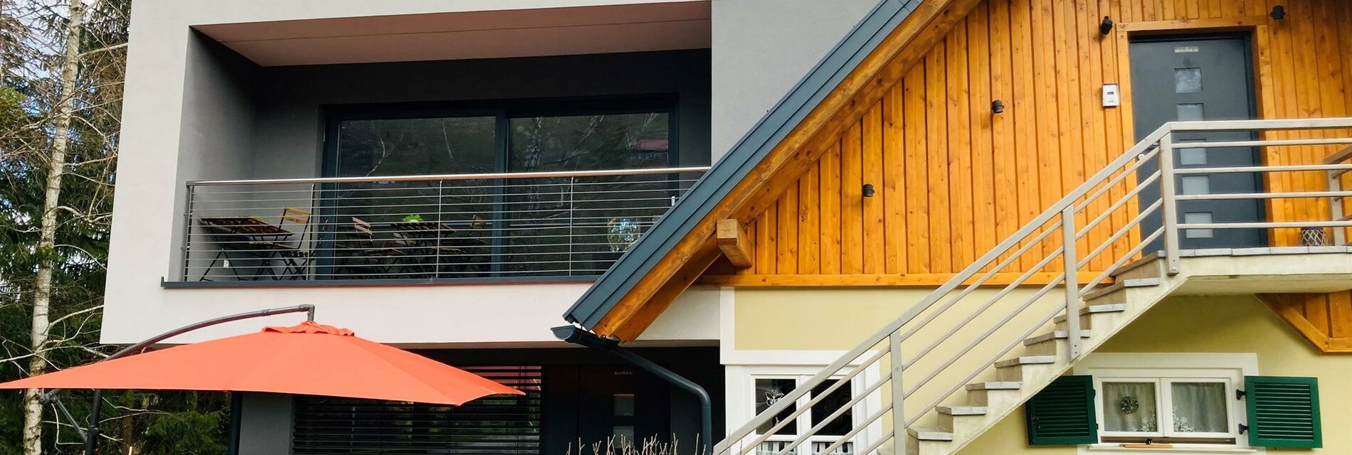 Ferienwohnung Heidi Außenbereich Haus