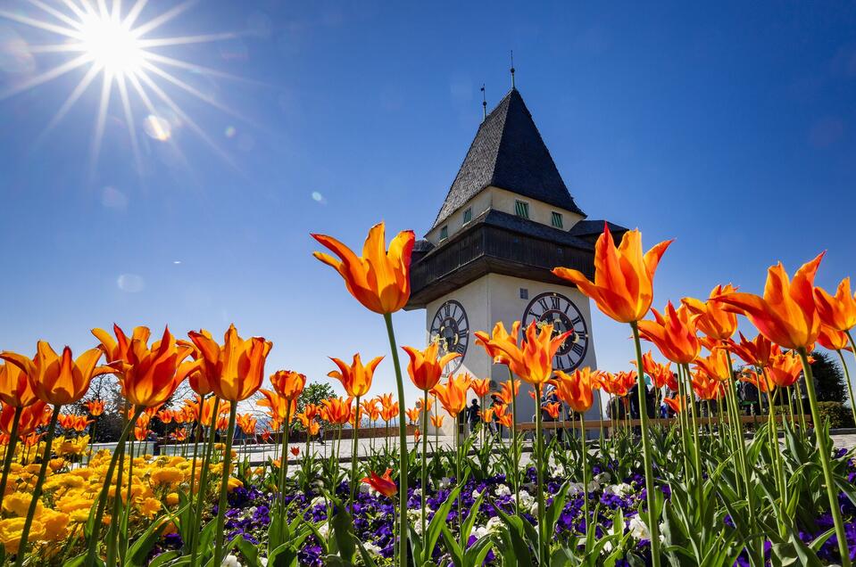 Grazer Uhrturm - Impression #1 | © Graz Tourismus - Harry Schiffer