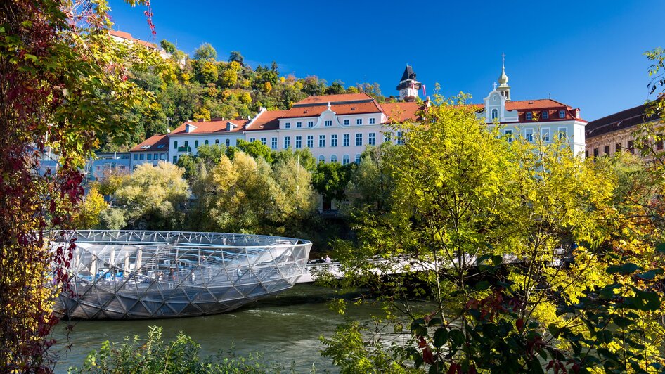 Murinsel | © Graz Tourismus - Harry Schiffer