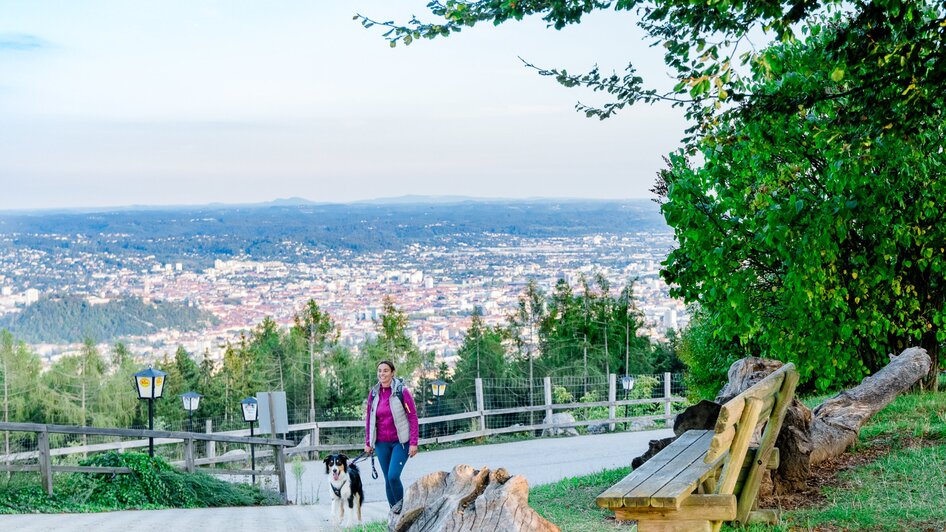 Fürstenstand Hoch hinauf I Plabutsch I Steiermark | © Graz Tourismus - Mias Photoart