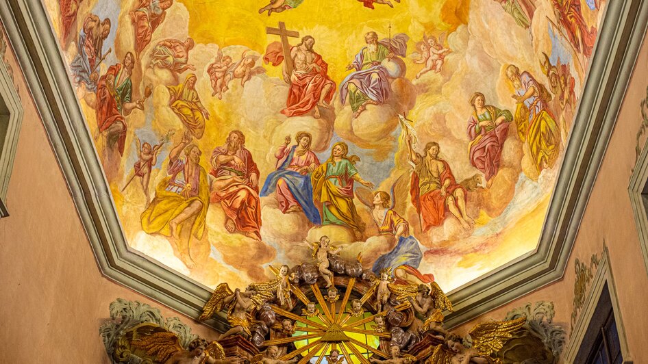 Fresko mit religiösen Motiven in der Wallfahrtskirche. | © TV Region Graz - Mias Photoart