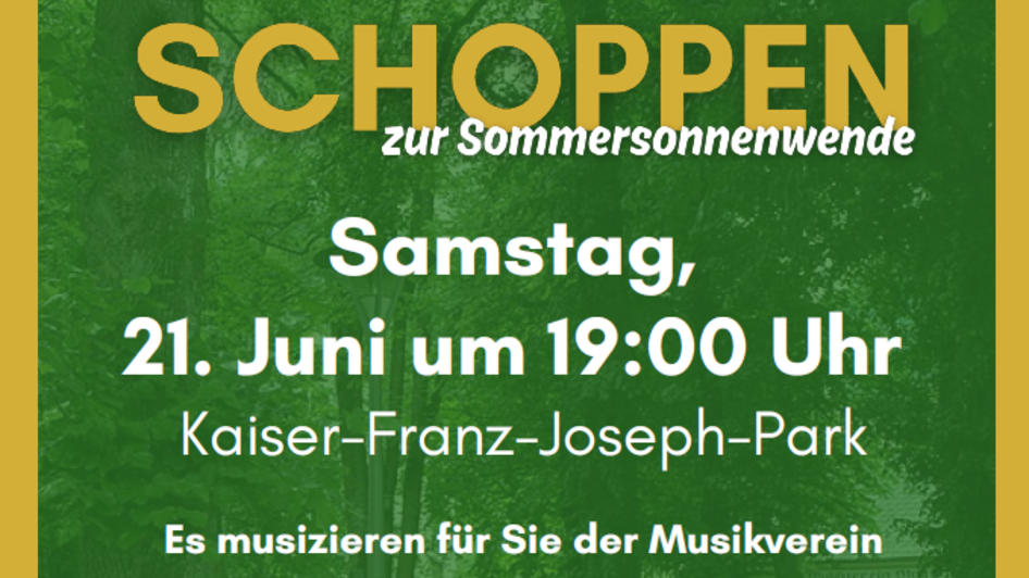 Dämmerschoppen der Musikkapelle Stainach im Kaiser-Franz-Joseph-Jubiläumspark - Impressionen #2.1