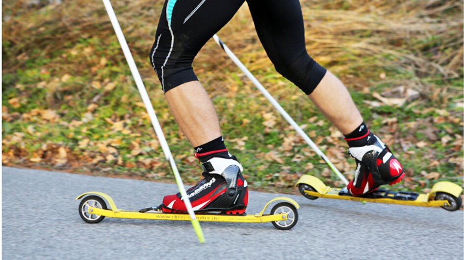 Langlaufen im Sommer? Rollerski machen es möglich!