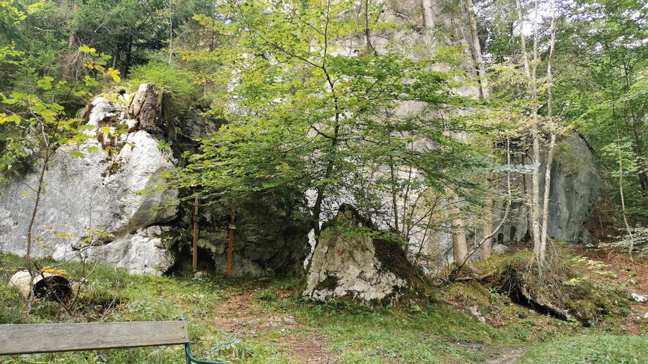 Felsen-Wasserplatz