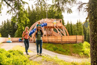 Der Nordpol im Hopsiland Planai | © Christine Höflehner