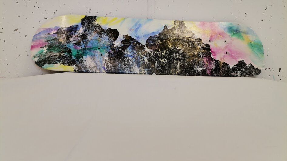 Skatedeckwandbild "colours"