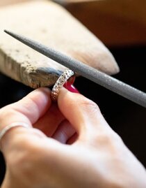 Ring | Lothar Scherer | © Schmuck Design, Marion Buchsteiner